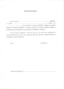 Cerere – plata sentințelor judecătorești